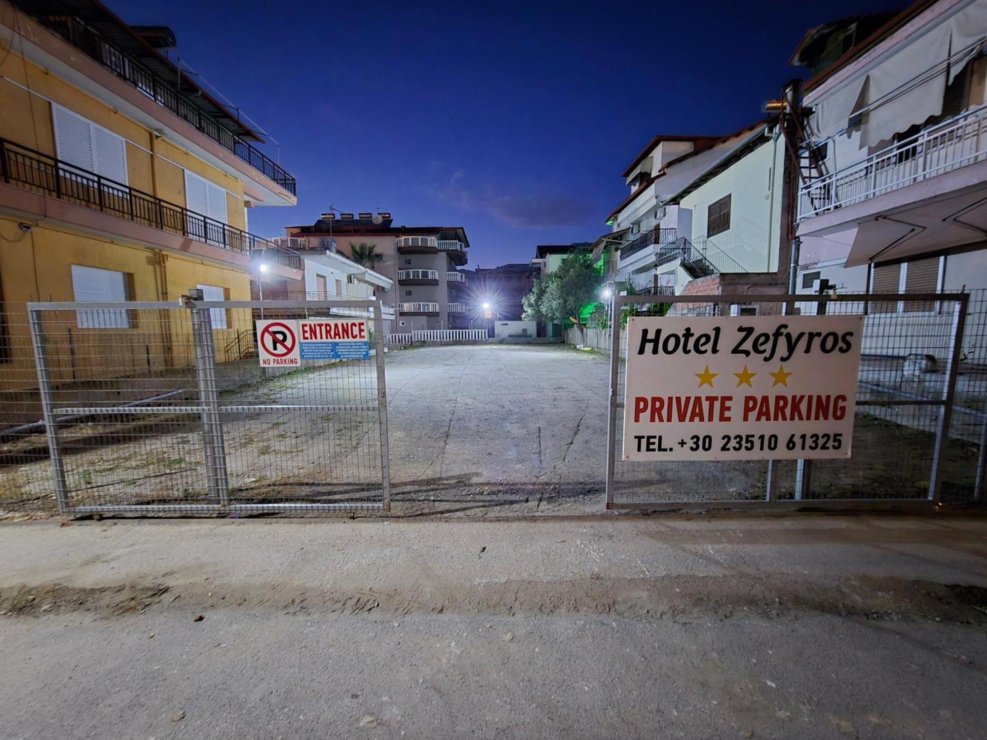 Hotel Zefyros Paralia Katerinis Exterior photo